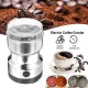 AIRTREE Stainless Steel Electric Portable Coffee Grinder Grinder for Spices Dry Foods Beens Nuts and Small Foods Powder Machine