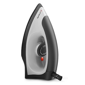 Longway Kwid Light Weight Non-Stick Teflon Coated Dry Iron, Electric Iron for Clothes (1100 Watt, Black) Longway Kwid Light Weight Non-Stick Teflon Coated Dry Iron, Electric Iron for Clothes (1100 Watt, Black)