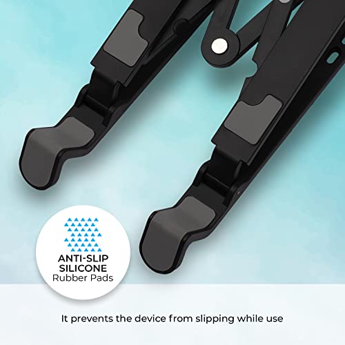 Zebronics-NS1500 Laptop Stand Featuring Foldable Design, Anti-Slip Silicone Rubber Pads, Supports Maximum of 5kgs Weight Tabletop Zebronics-NS1500 Laptop Stand Featuring Foldable Design, Anti-Slip Silicone Rubber Pads, Supports Maximum of 5kgs Weight Tabletop