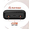 Amazon Basics 20000mAh 12W Lithium-Polymer Power Bank Dual Input, Dual Output Black, Type-C Cable Included