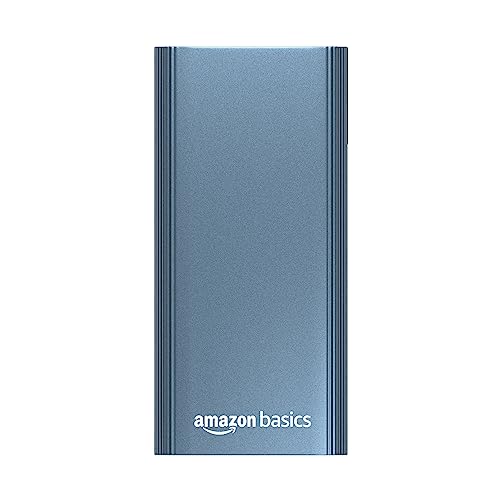 amazon basics 10000mAh 12W Lithium-Polymer Power Bank Dual Input, Dual Output Black amazon basics 10000mAh 12W Lithium-Polymer Power Bank Dual Input, Dual Output Black