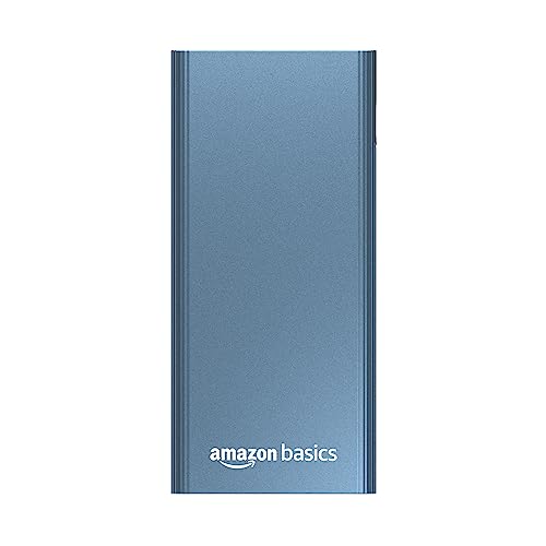 amazon basics 10000mAh 12W Lithium-Polymer Power Bank Dual Input, Dual Output Black amazon basics 10000mAh 12W Lithium-Polymer Power Bank Dual Input, Dual Output Black