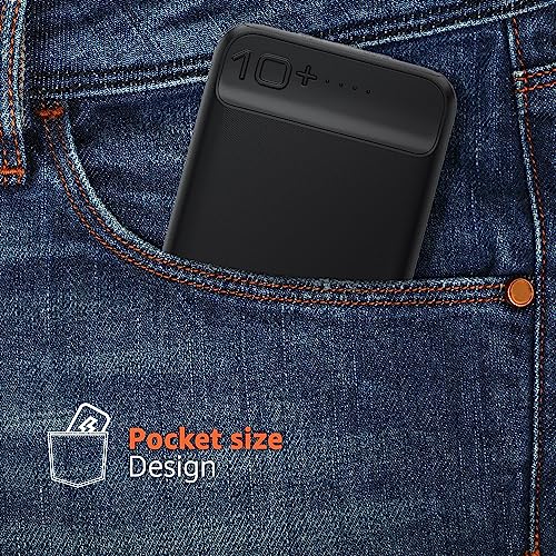 amazon basics 10000mAh 12W Lithium-Polymer Power Bank Dual Input, Dual Output Black amazon basics 10000mAh 12W Lithium-Polymer Power Bank Dual Input, Dual Output Black