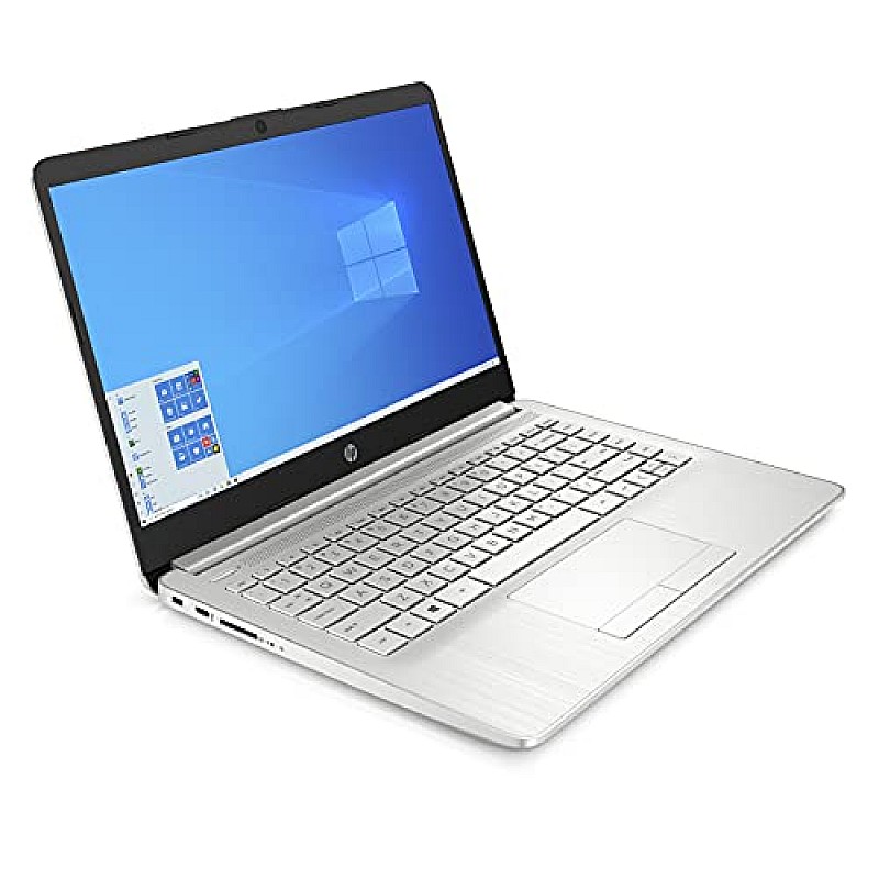 HP Laptop 14s 10th Gen Intel Core i5-1035G1,14-inch (35.6 cm), FHD, 8GB DDR4, 512GB SSD, Intel UHD Graphics, Backlit KB, Thin and Light, Dual Speakers (Silver) er0503TU