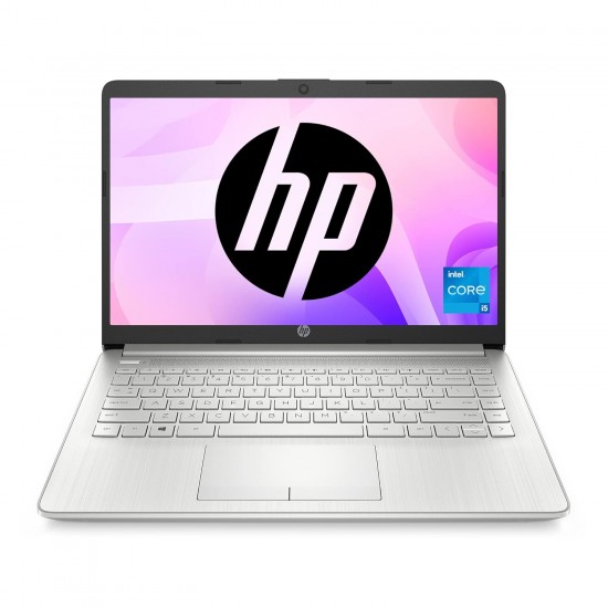 HP Laptop 14s 10th Gen Intel Core i5-1035G1,14-inch (35.6 cm), FHD, 8GB DDR4, 512GB SSD, Intel UHD Graphics, Backlit KB, Thin and Light, Dual Speakers (Silver) er0503TU