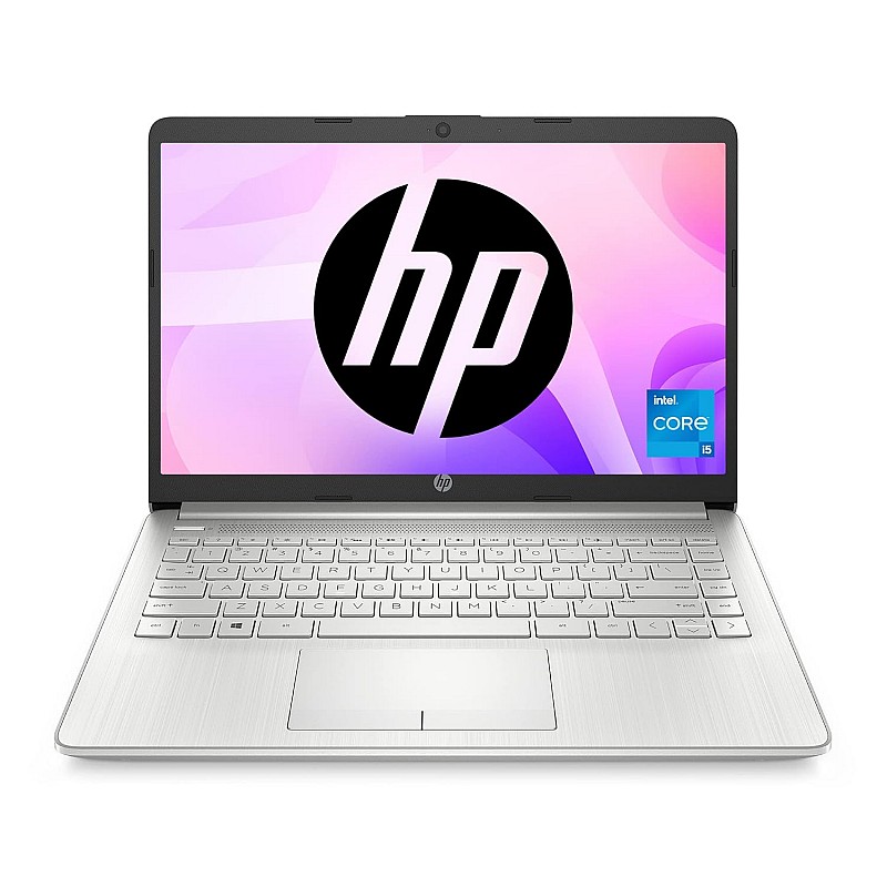 HP Laptop 14s 10th Gen Intel Core i5-1035G1,14-inch (35.6 cm), FHD, 8GB DDR4, 512GB SSD, Intel UHD Graphics, Backlit KB, Thin and Light, Dual Speakers (Silver) er0503TU