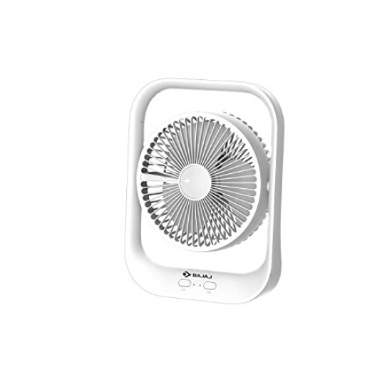 Bajaj Pygmy Go 178 mm Mini Fan with LED Lighting Bue