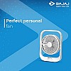 Bajaj Pygmy Go 178 mm Mini Fan with LED Lighting Bue