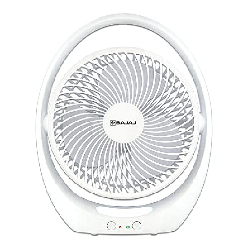 Bajaj Pygmy Go 178 mm Mini Fan with LED Lighting Bue