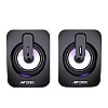 Ant Esports GS150 Computer Speakers, 2.0CH PC Speakers, in-line Volume Control, 6W USB Powered Stereo Desktop Speakers black