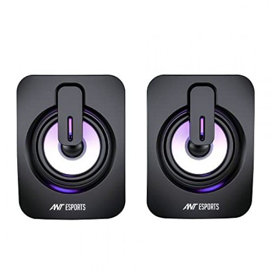 Ant Esports GS170 Gaming Speaker For PC, Stereo 2.0 USB Powered Desktop Speaker 