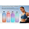 AIRTREE Sports Fitness GYM Water Bottle Unbreakable Spirit Motivational Water Bottle, Leakproof 