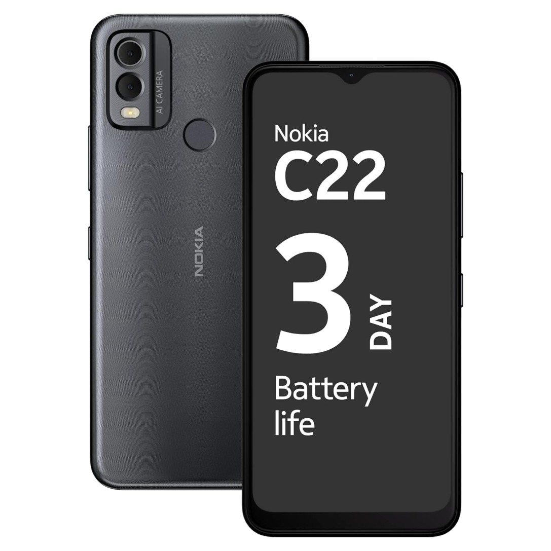 Nokia C22 (Charcoal 6GB RAM 64 GB Storage refurbished