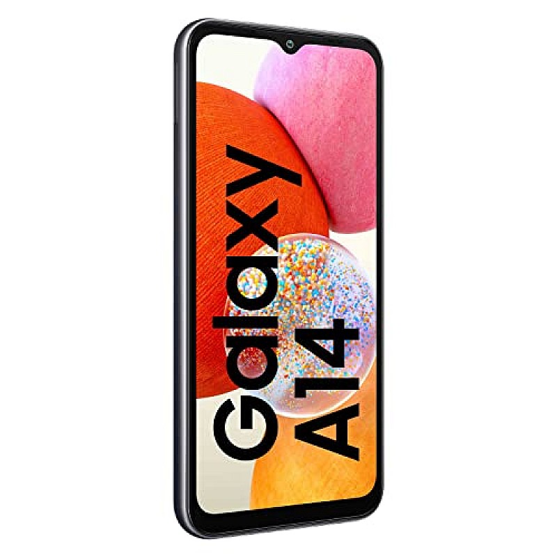 Samsung Galaxy A14 Black, 4GB RAM, 128GB Storage Refurbished