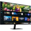 Samsung 27-Inch LCD M5 FHD Smart Monitor, Mouse and Keyboard Control Ls27Cm500Ewxxl Black