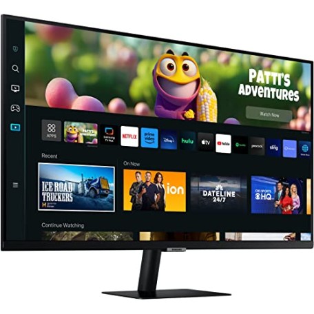 Samsung 27-Inch LCD M5 FHD Smart Monitor, Mouse and Keyboard Control Ls27Cm500Ewxxl Black Samsung 27-Inch LCD M5 FHD Smart Monitor, Mouse and Keyboard Control Ls27Cm500Ewxxl Black