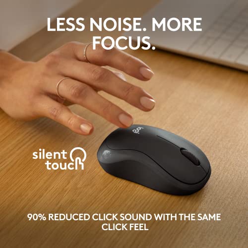 Logitech M240 Silent Bluetooth Mouse Wireless Compact Portable Smooth Tracking 18-Month Battery for Windows Graphite Logitech M240 Silent Bluetooth Mouse Wireless Compact Portable Smooth Tracking 18-Month Battery for Windows Graphite