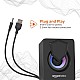 amazon basics Stereo 2.0 USB Powered Gaming Speaker for PC, Laptop, Tablet