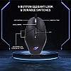 Ant Value KK1002 Wired Gaming Keyboard & Mouse Combo, 104 Silent keys, Backlit Rainbow LED Keyboard