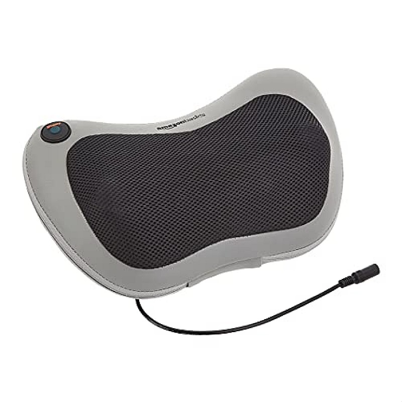 Amazon Basics Corded Electric Cushion Massager with Heat, Black