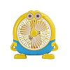 Airtree Cartoon Fan | USB Rechargeble Fan |Desk Fan for Kids Room Picnic Fan Travel Fan 