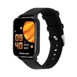 Fastrack Reflex Curv Unisex Activity Tracker Smart Watch, 2.5D Curved Display Black