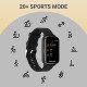 Fastrack Reflex Curv Unisex Activity Tracker Smart Watch, 2.5D Curved Display Black