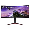 LG Electronics 34 Inch 34Gp63A Ultragear 21:9 Curved Gaming LED Monitor Black