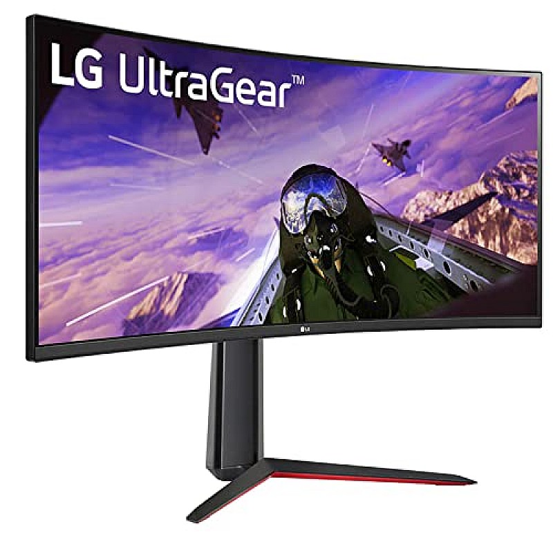 LG Electronics 34 Inch 34Gp63A Ultragear 21:9 Curved Gaming LED Monitor Black