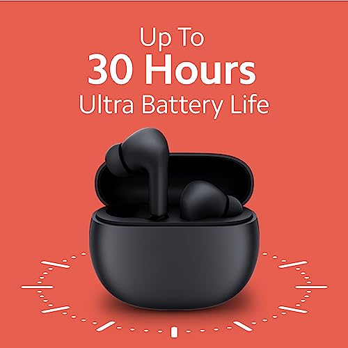 Redmi Buds 4 Active - Bass Black, 12mm Drivers Up to 30 Hours Battery Life Redmi Buds 4 Active - Bass Black, 12mm Drivers Up to 30 Hours Battery Life