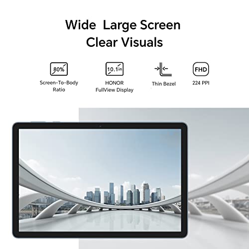 HONOR Pad X8 with 25.65cm (10.1 inch) FHD Display, 4GB RAM 64GB ROM, Mediatek MT8786, Android 12 WiFi Tablet, Blue Hour HONOR Pad X8 with 25.65cm (10.1 inch) FHD Display, 4GB RAM 64GB ROM, Mediatek MT8786, Android 12 WiFi Tablet, Blue Hour