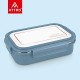 Attro Hotmate Stainless Steel Insulated Airtight Leak-Proof Lunch Box Unbreakable Lid,Snacks Tiffin for Kids,Light Weight Pastel Blue