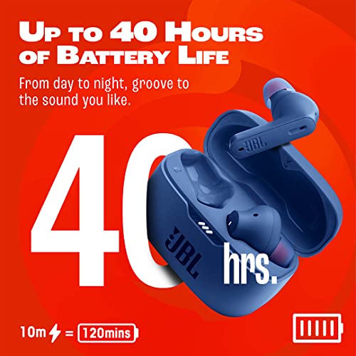 JBL Tune 230NC TWS, Active Noise Cancellation Earbuds with Mic, Massive 40 Hrs Playtime with Speed Charge, Adjustable (Blue) JBL Tune 230NC TWS, Active Noise Cancellation Earbuds with Mic, Massive 40 Hrs Playtime with Speed Charge, Adjustable (Blue)