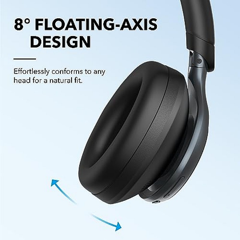 soundcore by Anker, Space One Active Noise Cancelling Bluetooth Headphones with Travel