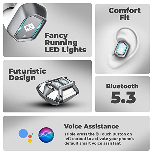 Cosmic Byte CosmoBuds X100 True Wireless In-Earbuds White Cosmic Byte CosmoBuds X100 True Wireless In-Earbuds White