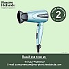 Morphy Richards Idazzle Hd121Dc 1200W Hair Dryer 1200 Watt Aqua Blue  Black