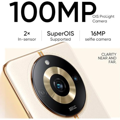 Realme 11 Pro Plus 5G (Sunrise Beige, 8GB RAM, 256GB Storage) Refurbished
