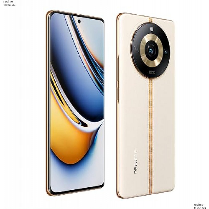 Realme 11 Pro 5G (Sunrise Beige, 8GB RAM, 256GB Storage) Refurbished