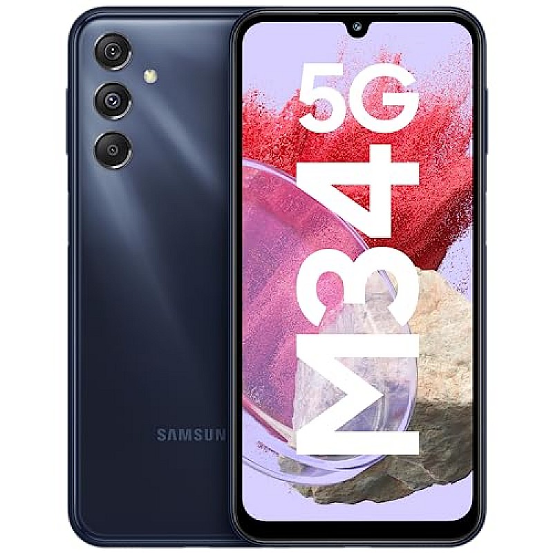 Samsung Galaxy M34 5G (Waterfall Blue,8GB,128GB)