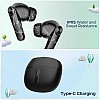 boAt Airdopes Max TWS Earbuds with 100 HRS Playtime, Quad Mics with ENx™ Tech, Beast (Carbon Black)