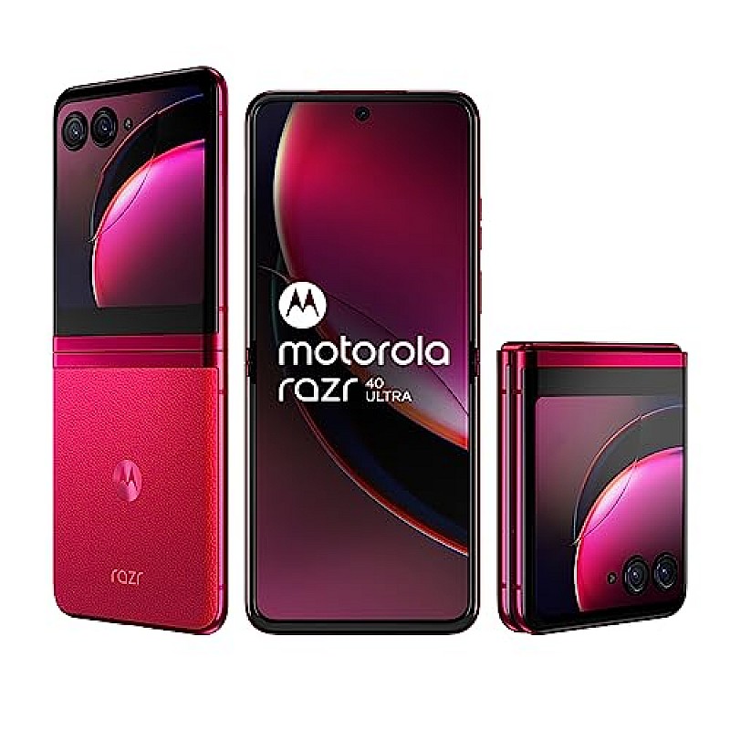 Motorola razr 40 Ultra (Viva Magenta, 8GB RAM, 256GB Storage) Refurbished