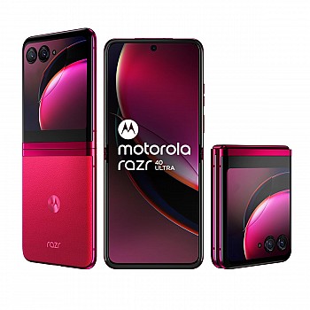 Motorola razr 40 Ultra (Viva Magenta, 8GB RAM, 256GB Storage) Refurbished