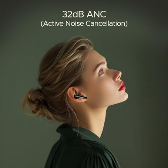 boAt Airdopes 141 ANC TWS in Ear Earbuds (Gunmetal Black)
