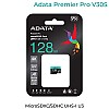 Adata Premier Pro microSDXC/SDHC UHS-I U3 Class 10(V30S) 128GB MicroSD Card