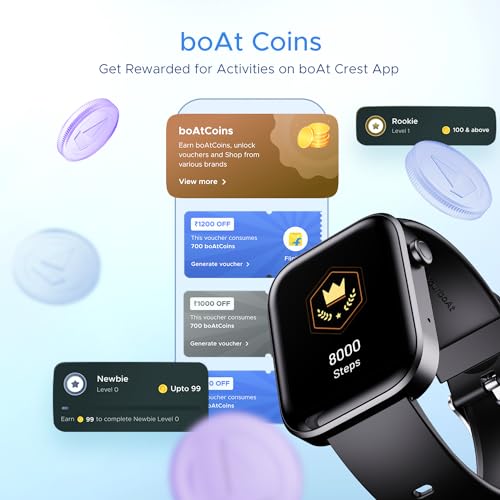 boAt Wave Call 2 with 1.83 HD Display, Advanced BT Calling Smart Watch for Men And Women (Active Black) boAt Wave Call 2 with 1.83 HD Display, Advanced BT Calling Smart Watch for Men And Women (Active Black)