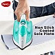 Pigeon by Stovekraft Velvet Steam Iron For Clothes 1600 Watts Instant Heat with Spray Green