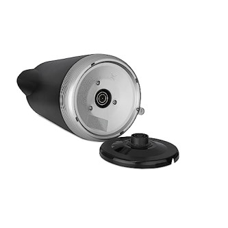 Bajaj KTP 1.7 Ltr Electric Kettle For Hot Water 1600W Double Walled Hot Water Kettle 360° Swivel Base With Cord Storage Silver