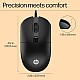 HP M070 Ergonomic Wired Mouse 1600 DPI with Adjustable DPI 1000-1200 3 Years Warranty