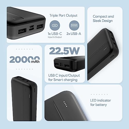 UltraCharge FLiX(Beetel) 20,000mAh QCPD Tripple output 22.5W High-Speed Power Delivery, Power Bank UltraCharge FLiX(Beetel) 20,000mAh QCPD Tripple output 22.5W High-Speed Power Delivery, Power Bank