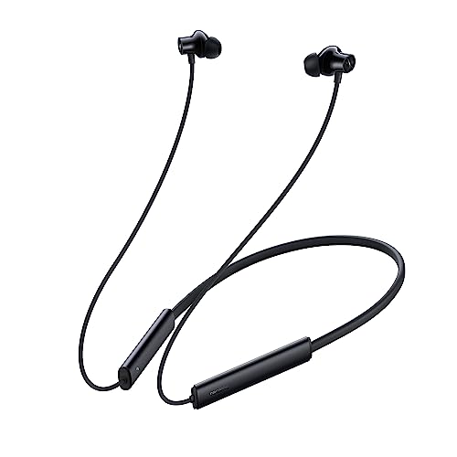realme Buds Wireless 3 in-Ear Bluetooth Neckband 30dB ANC, Spatial Audio Up to 40 Hours Playback Black realme Buds Wireless 3 in-Ear Bluetooth Neckband 30dB ANC, Spatial Audio Up to 40 Hours Playback Black